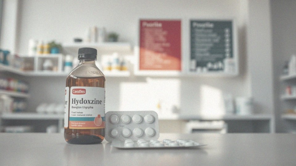 Jak szybko działa hydroksyzyna w różnych formach?
