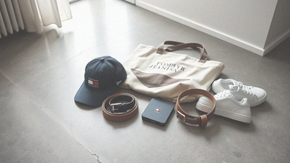Jakie inne akcesoria noszą logo Tommy Jeans?