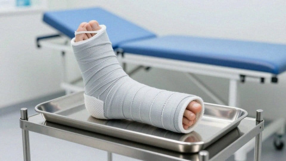 Kiedy potrzebne jest unieruchomienie gipsowe kostki?