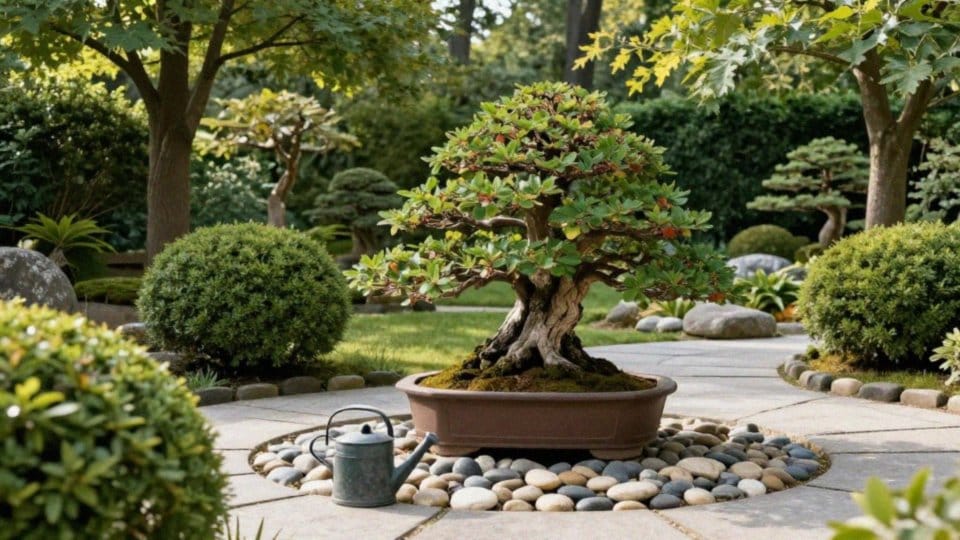 Jak podlewać i nawozić bonsai w ogrodzie?