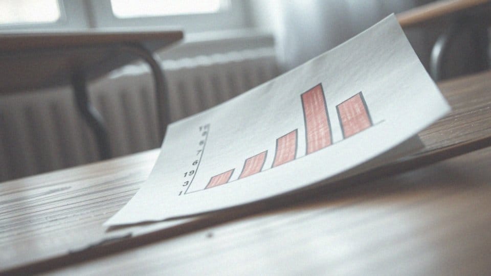 Jakie cechy ma ocena niedostateczna w odniesieniu do procentów?