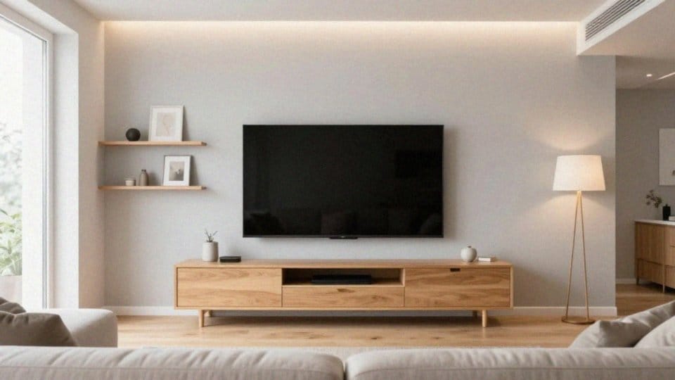 Jak zaaranżować salon wokół telewizora?
