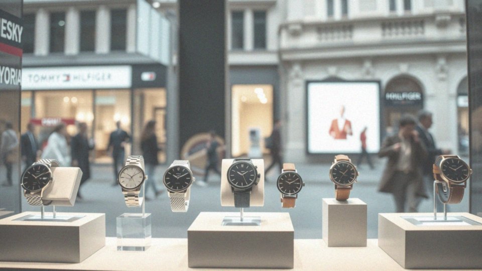 Jakie zegarki oferuje marka Tommy Hilfiger?