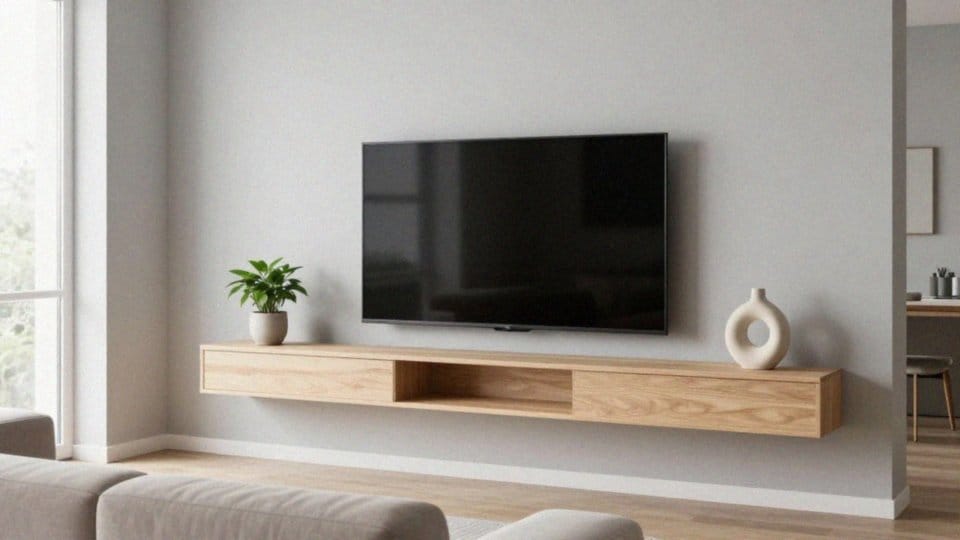 Jak dopasować półkę nad telewizorem do stylu salonu?