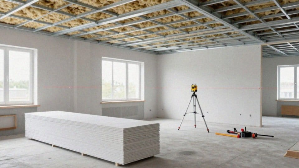 Jak wybrać materiały oraz sposób montażu sufitu podwieszanego?