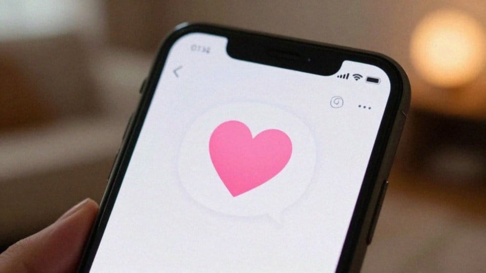 Kiedy używać różowego serca emoji?
