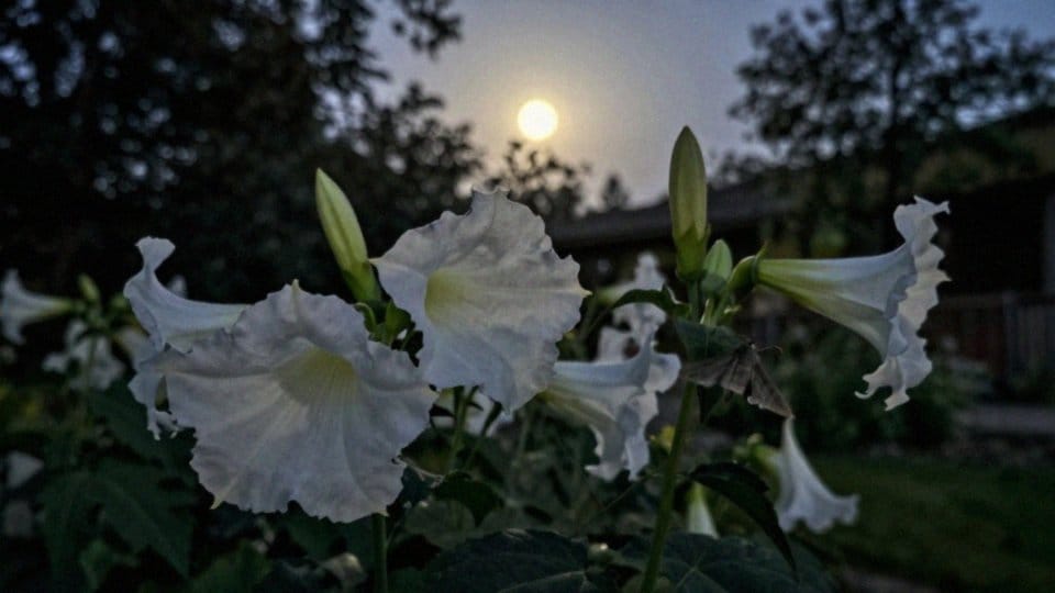 Jakie zapylacze odwiedzają kwiaty nocne?