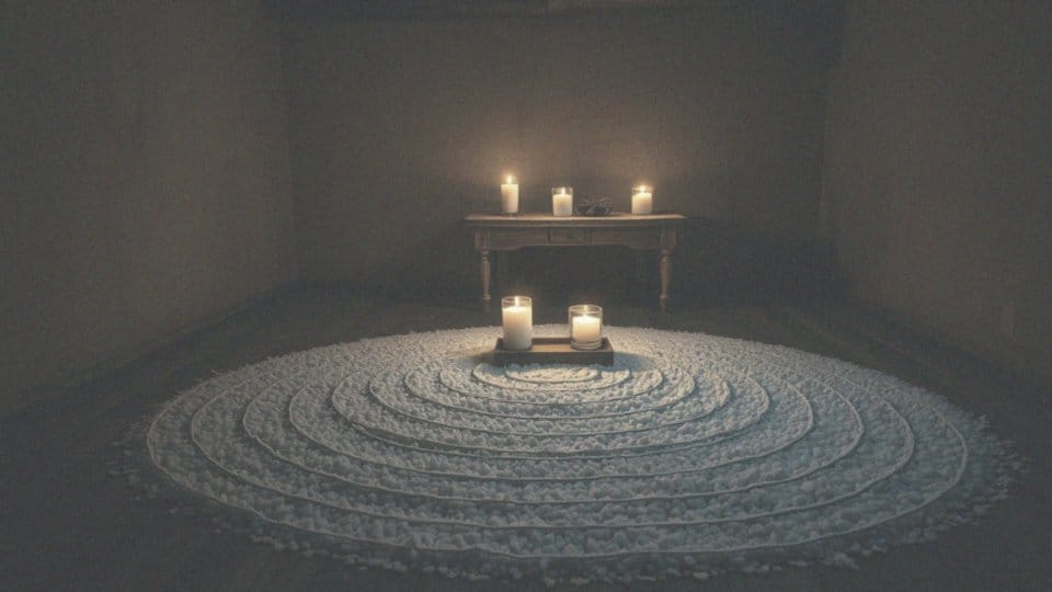 Jak stworzyć ochronny krąg z soli podczas zaklęcia?