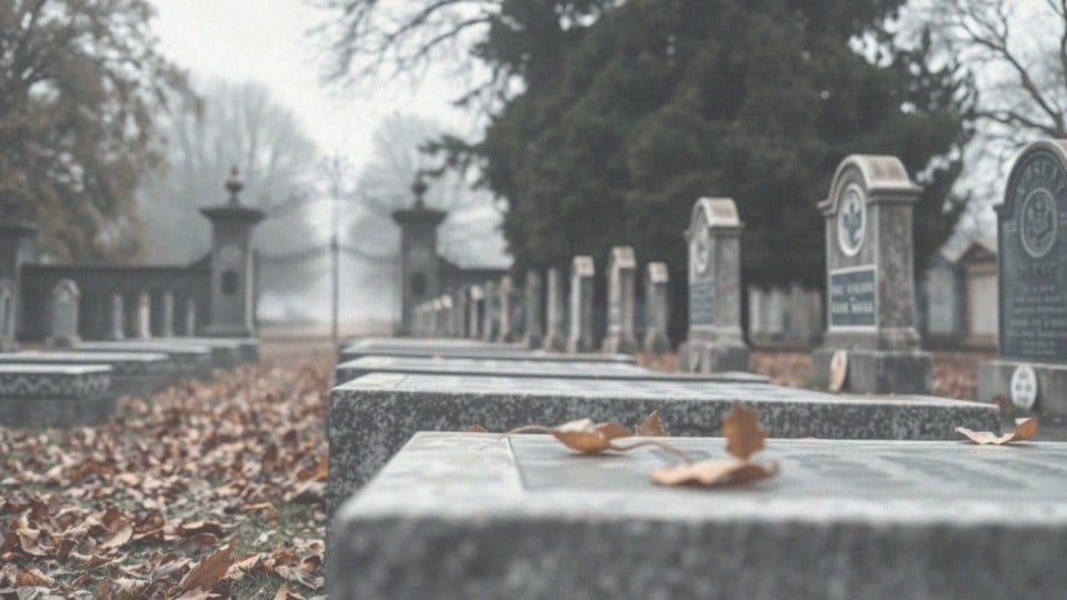 Cmentarz Lipowy w Gliwicach – klepsydry i historia miejsca spoczynku