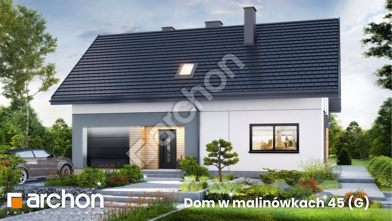 Duży dom dla rodziny bez przekraczania budżetu – sprawdź Dom w malinówkach 45 (G)