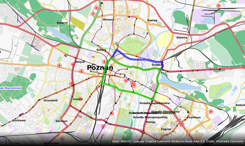 I rama komunikacyjna w Poznaniu