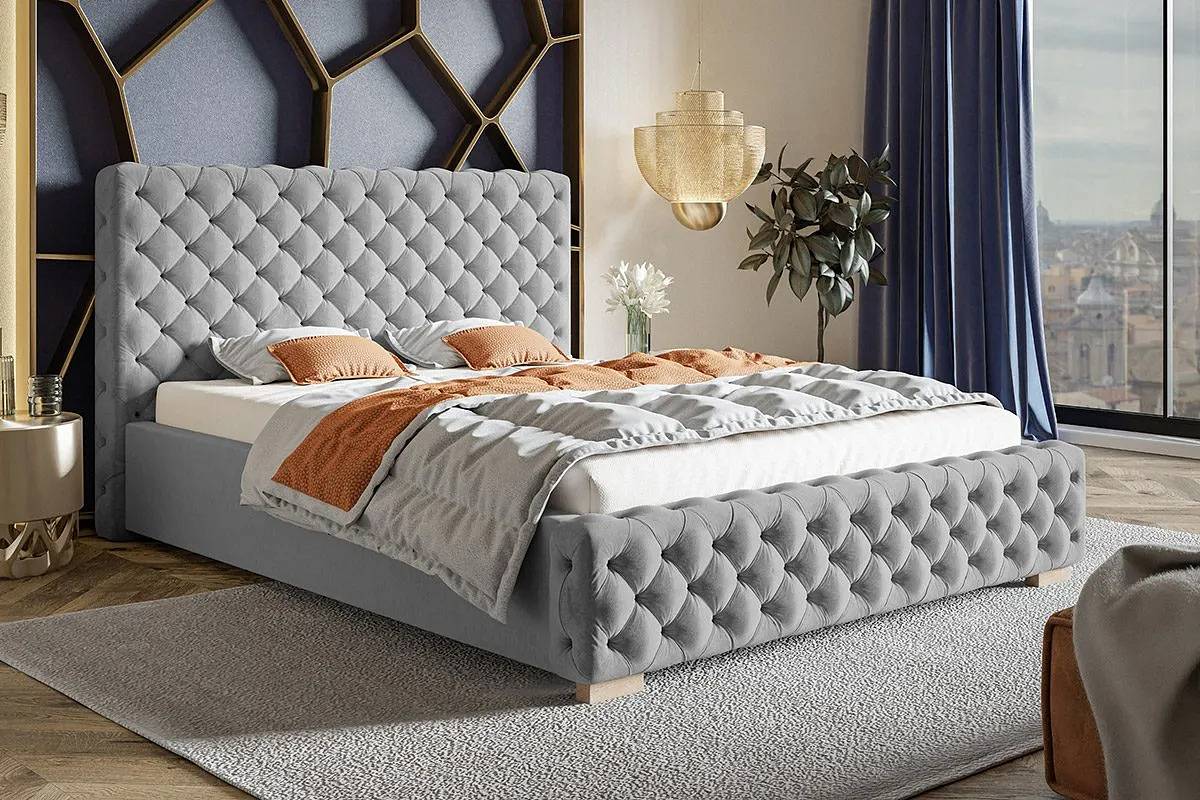 Łóżko tapicerowane 160×200 – jak wybrać idealny model do sypialni?
