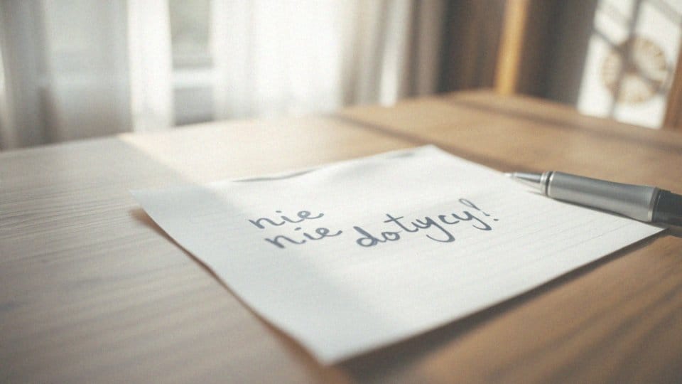 Nie dotyczy razem czy osobno? Poprawna pisownia wyrażenia