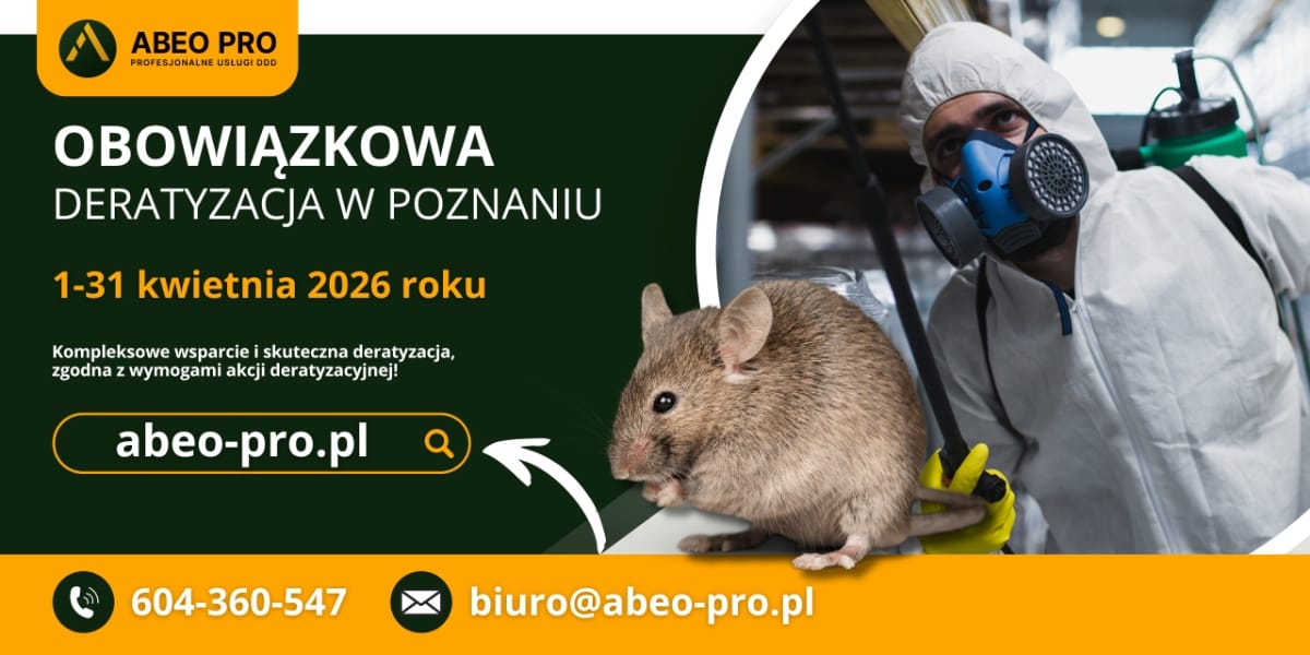 obowiązkowa deratyzacja Poznań