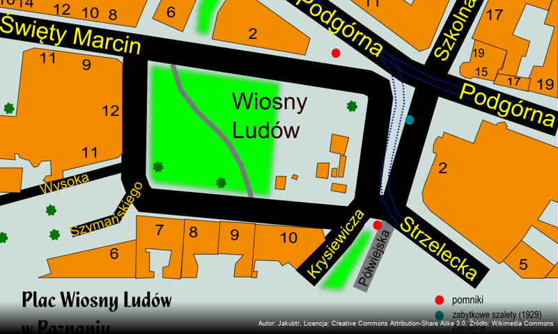 Plac Wiosny Ludów w Poznaniu