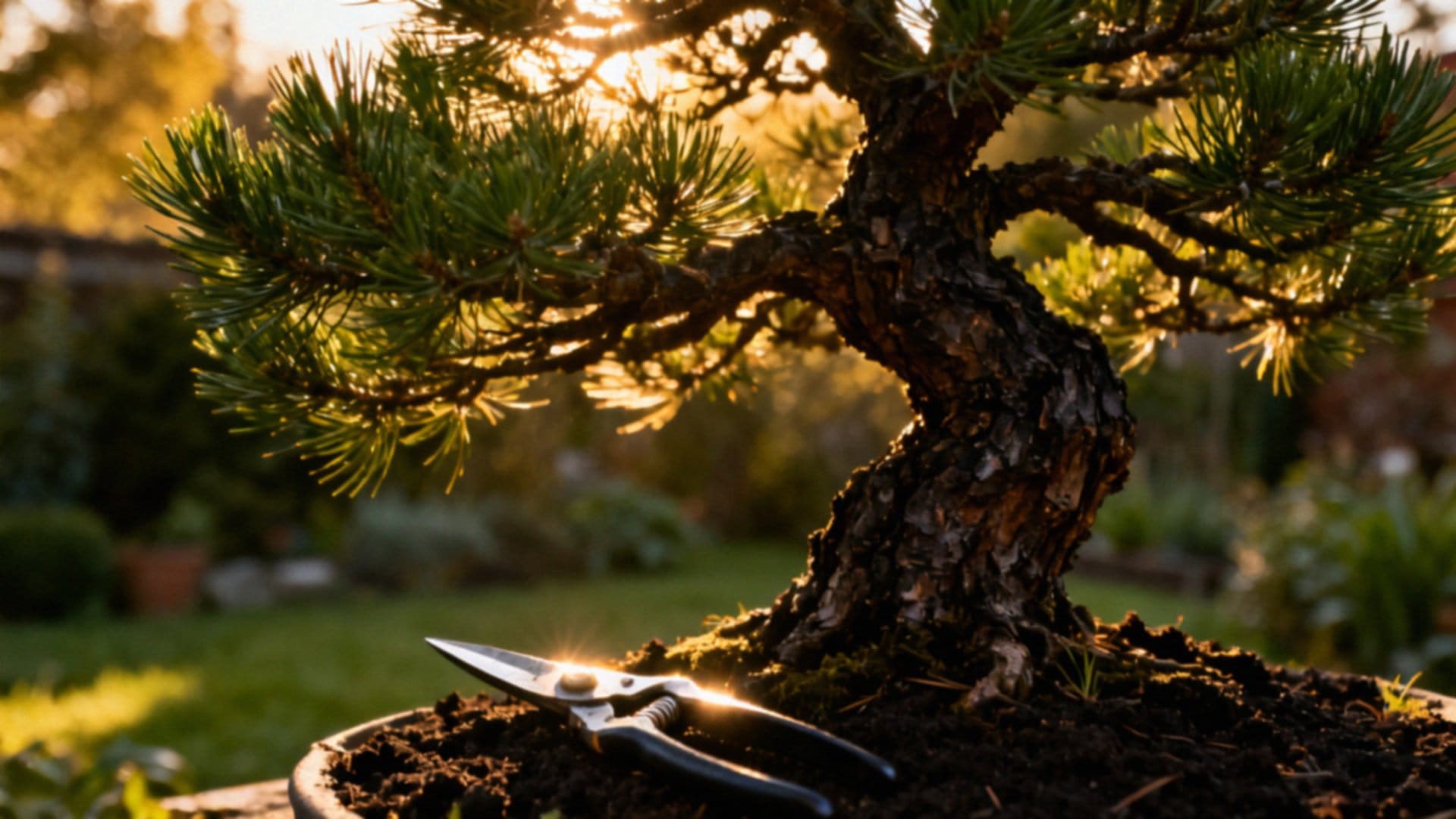 Formowanie sosny czarnej — sztuka kształtowania pięknych drzew bonsai