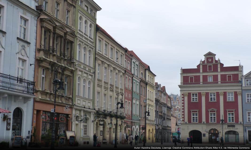 Wzrost liczby przejazdów rowerowych w Poznaniu w październiku