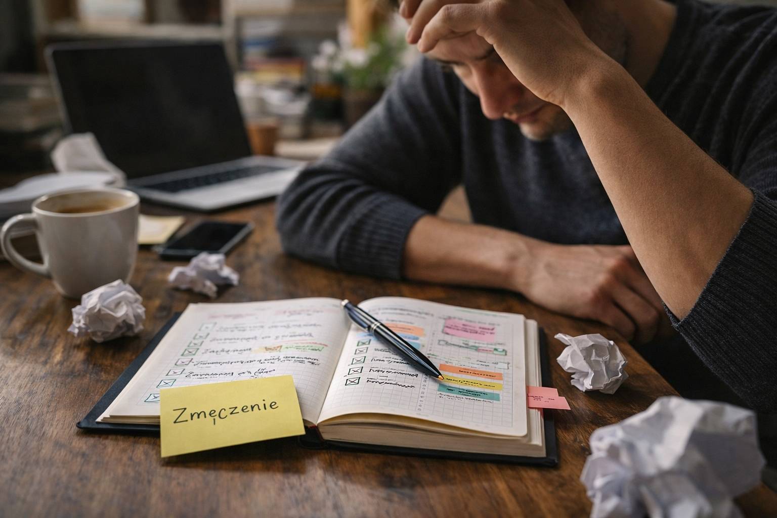 Syndrom wypalenia zawodowego – jak odbudować równowagę poprzez świadome planowanie